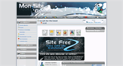 Desktop Screenshot of monsitegratuit.com